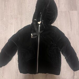 Black Puffer Jacket for Kids